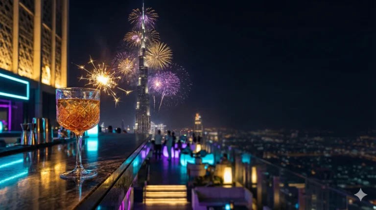 Best Rooftop Bars Dubai Nye 2026 Minimum spend.